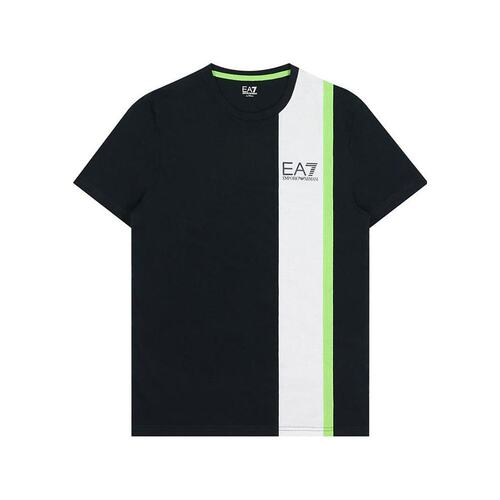 EA7 Emporio Armani logo印花圆领T恤 2730274A237