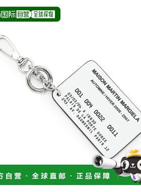 日本直邮Maison Margiela 男士黑色钥匙扣带卡套 (sa1vl0053 p883