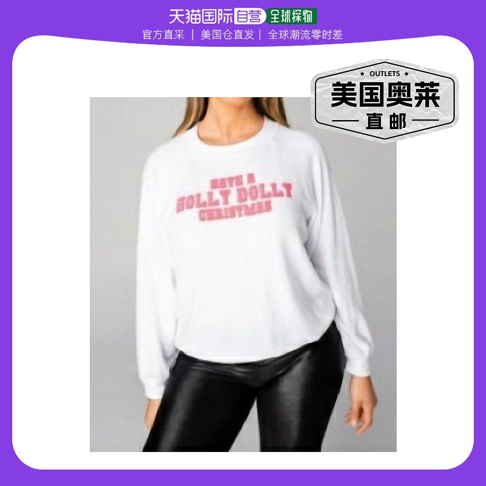 buddyloveholly dolly 圣诞白色运动衫 - 白色 【美国奥莱】直发