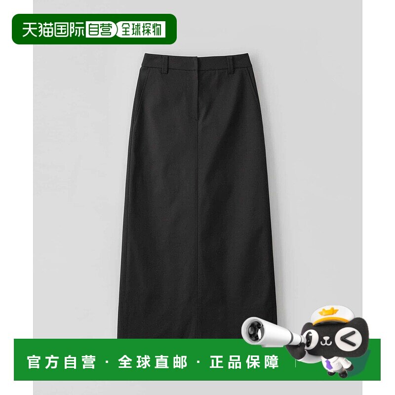 1h可退 日本直邮RRACE 女装高腰长裙 弹性棉质 优雅剪裁 AA4725S1