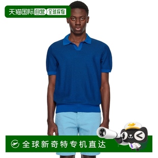 Polo 男士 海军蓝开襟 50511775 衫 香港直邮BOSS 1h可退 波士