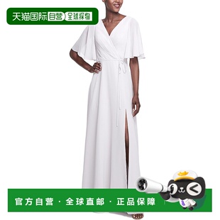 新娘 notte诺特 罗马 连衣裙 美国奥莱直发 自营 灰色 marchesa