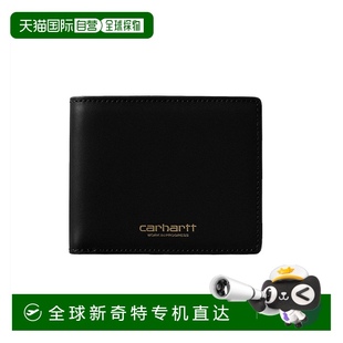 对折百搭 WIP 男女同款 日本直邮Carhartt 常规 牛皮 Vegas 钱包