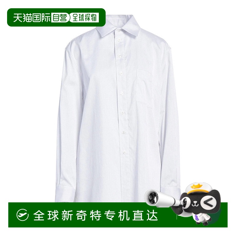 1h可退 香港直邮潮奢 Saint Laurent 圣罗兰 女士 条纹衬衫