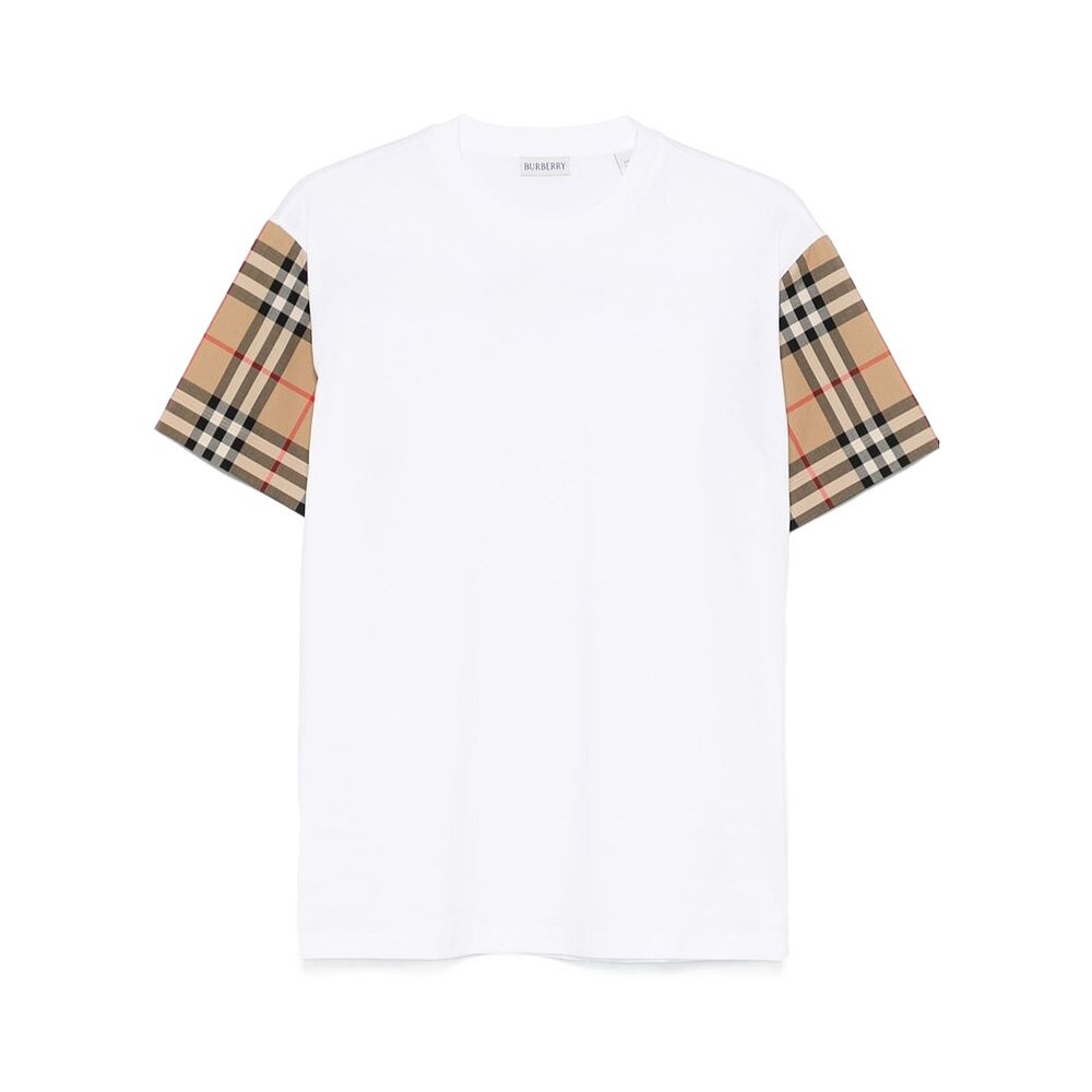 BURBERRY 女士T恤 80730291 AW2024 白色 短袖T恤