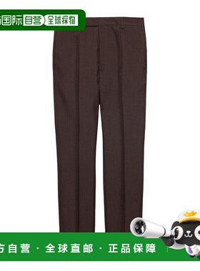 香港直邮Prada 腰带环休闲裤 UP01411CMVSWAO普拉达