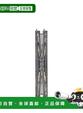 【日本直邮】RokuhanZ比例R078电动多轨道双轨转辙点棕色模型