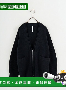1h可退 日本直邮Dignite collier 女装 宽松半拉链针织开衫 大口