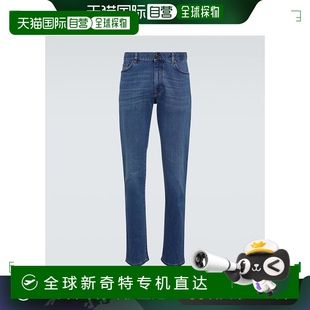 中腰紧身牛仔裤 香港直邮潮奢 男士 Zegna 004093 杰尼亚