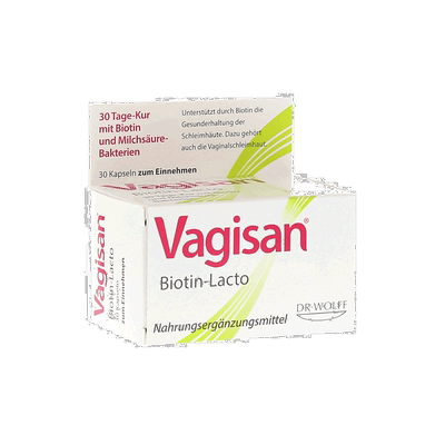 欧洲直邮德国药房Vagisan女性私处护理调节乳酸菌益生菌口服胶囊