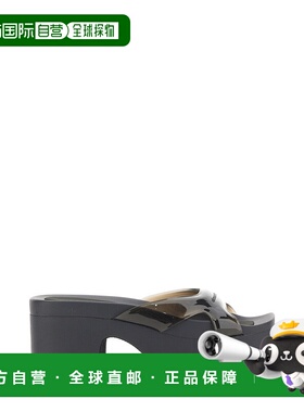 香港直邮Alexander Wang 亚历山大 王 女士 徽标高跟凉鞋 30223F0