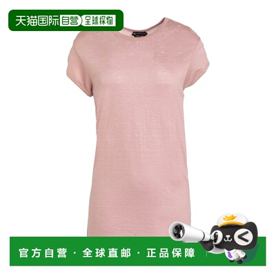 香港直邮潮奢 Tom Ford 汤姆 福特 女士 T恤 pink粉色 舒适时尚