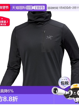 加拿大Arcteryx始祖鸟RHO LT男户外轻量连帽抓绒衣