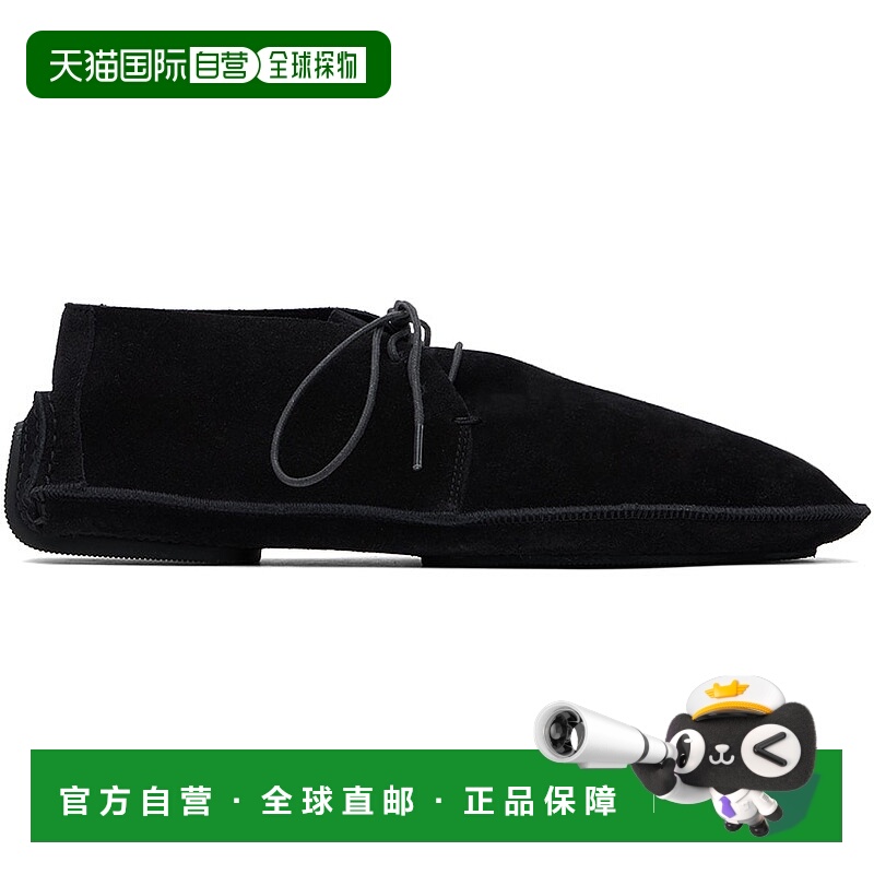 香港直邮潮奢 The Row 男士 黑色 Lucca 沙漠靴 F2047L25 男鞋