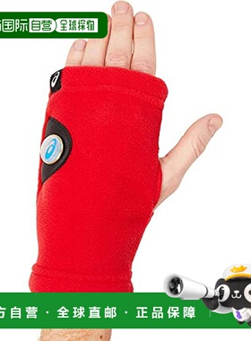 【日本直邮】ASICS 高尔夫手套/手部保暖用 带磁石3283A120 红色
