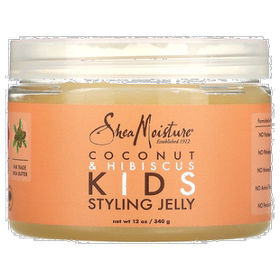 香港直邮Shea Moisture儿童定型啫喱椰子木槿香温和不刺激340g