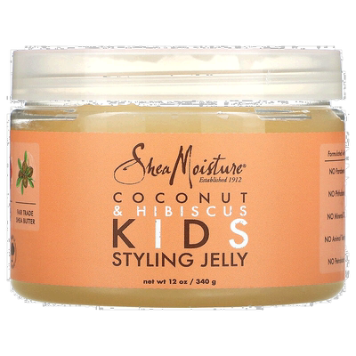 香港直邮Shea Moisture儿童定型啫喱椰子木槿香温和不刺激340g
