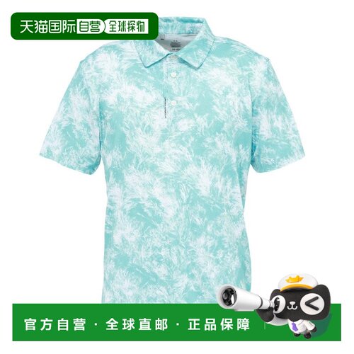 日本直邮UNDER ARMOUR 安德玛男士高尔夫冷感驱动酷波普印花短袖
