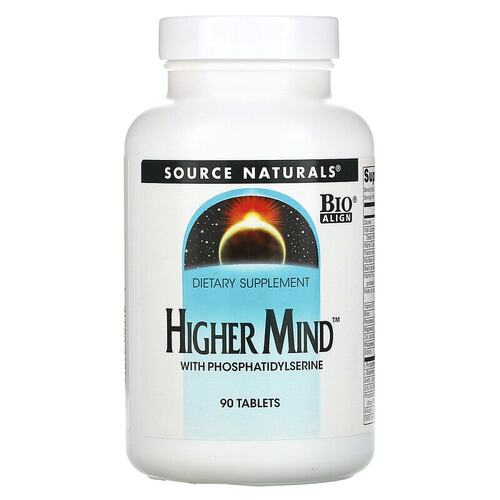 香港直发Source Naturals片剂含磷酸酰丝氨酸健康90片