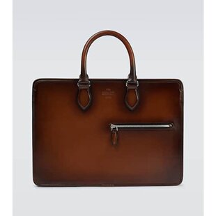 潮奢 Berluti 伯尔鲁帝 男士 Un Jour 皮革公文包
