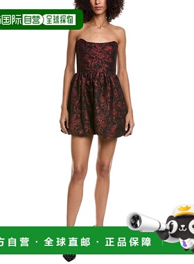 自营Amanda Uprichard Addison Mini Dress - red 美国奥莱直发