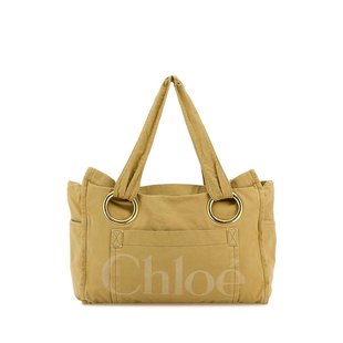 黄色 CHLOÉ AW2025 CH25AS545P10721 字母手提包 女士手提包