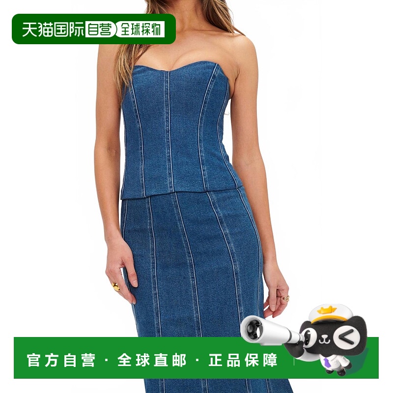 自营 show me your mumu巴吞鲁日蓝靛蓝上衣 美国奥莱直发