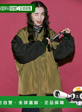 1h可退 日本直邮FRAPBOIS×ALPHA 男女同款轻量双面飞行夹克 B154