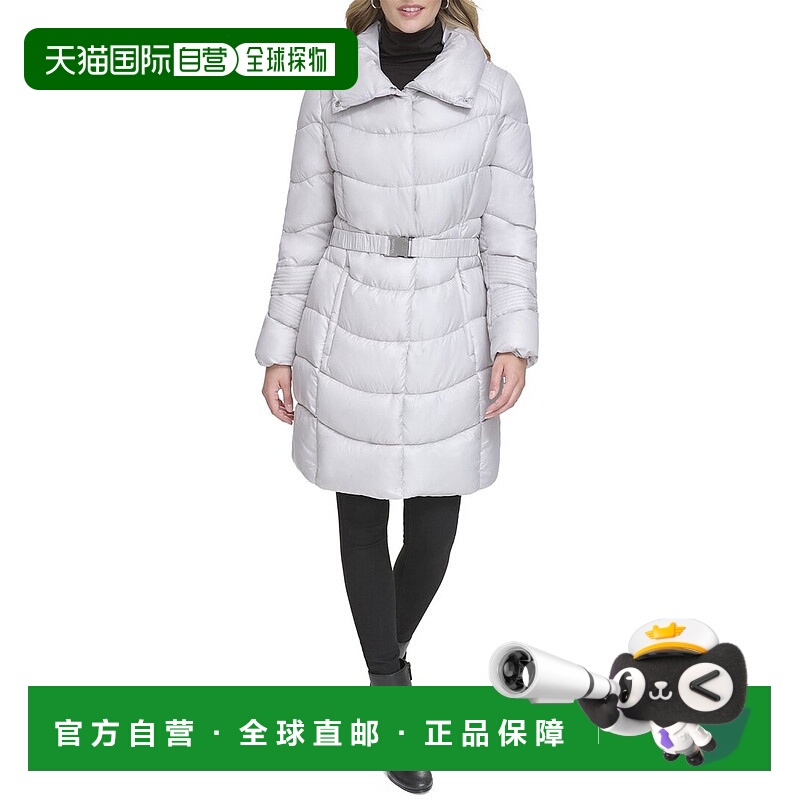 自营Kenneth Cole Puffer Jacket - silver 美国奥莱直发