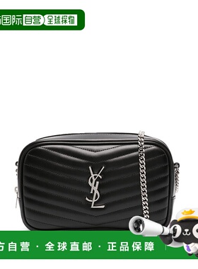 1h可退 香港直邮Saint Laurent 圣罗兰 女士 LOU 绗缝闪亮迷你包