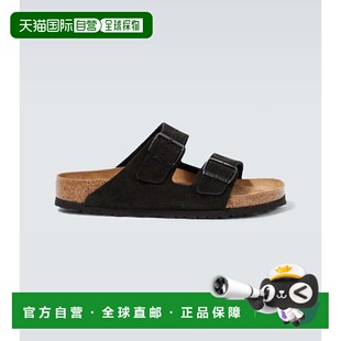 1h可退 香港直邮birkenstock 勃肯 男士 Arizona 绒面革凉鞋 9513