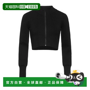 1h可退 香港直邮Live The Process 女士 拉链毛衣 black黑色 舒适