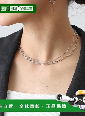 1h可退 日本直邮COLONY 2139 纤细链条双用项链吊坠精致
