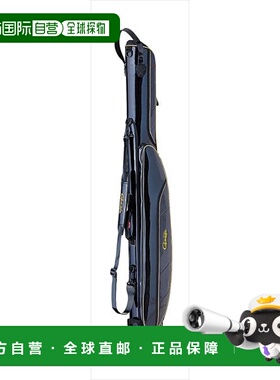 日本直邮Gamakatsu 鱼竿盒 GC293 鱼竿盒（纤薄）Majora 黑色