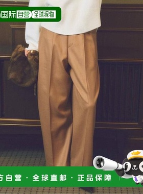 1h可退 日本直邮plage toulou宽松直筒长裤阔腿裤直筒裤西装裤