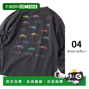 日本直邮Gym Master 6.2oz 印染T恤 Aaron Tee G63373604（炭灰色