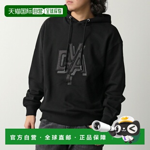 日本直邮Duvetica 男士大款纯棉长袖套头连帽衫 (VUHD00114)带Log