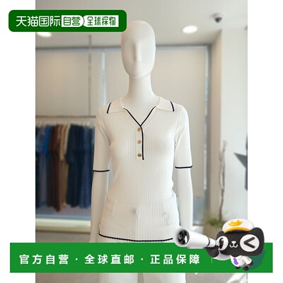 韩国直邮THE IZZAT [MISTress] [The Izak] 女式彩色纽扣 V 领套