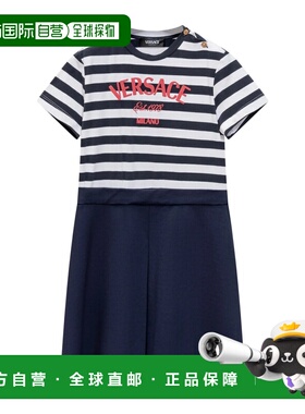 1h可退 香港直邮versace 范思哲 女童 连衣裙童装 1012672K1A0968