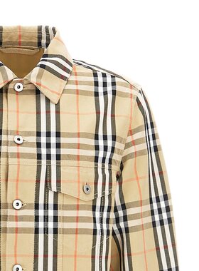 BURBERRY 男士夹克 8097582SANDIPCHECK AW2024 浅棕色