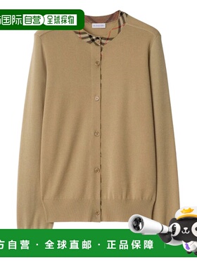 香港直邮BURBERRY 女士针织衫 8112164X AW2025 黄色 Burberry Sw