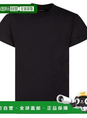 1h可退 香港直邮Jil Sander 吉尔 桑达 男士 MEN 黑色棉质T恤 J47