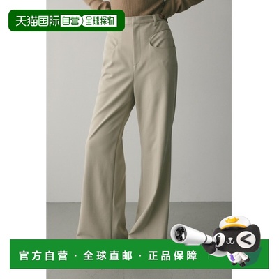 1h可退 日本直邮STYLEMIXER女装宽松斜纹半身裙 高腰拉链侧袋设计