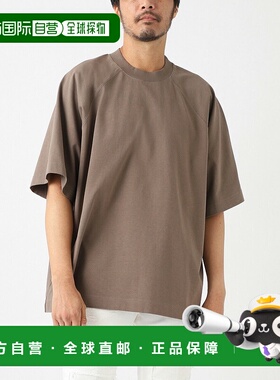 日本直邮Studio Nicholson 男士圆领 T 恤Harlow SNM 1160 Rock H