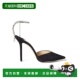 香港直邮Jimmy Choo 水晶缀饰高跟鞋 1h可退 SAEDA100EWA单鞋