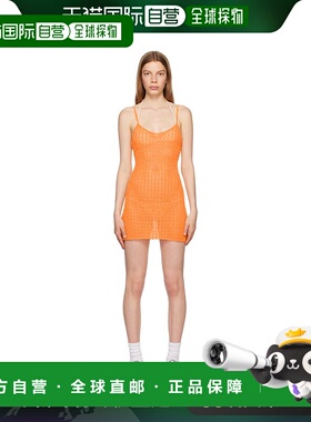 1h可退 香港直邮潮奢 Erl 女士 橙色连衣裙 ERL06O109 orange橙色