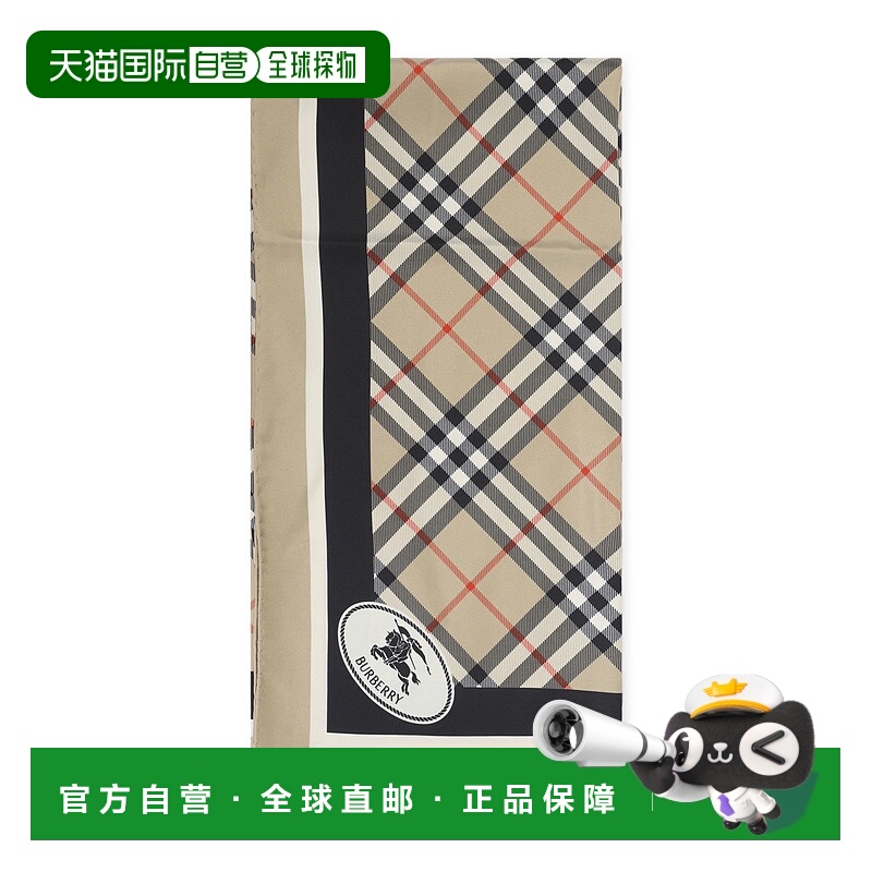 香港直邮BURBERRY 男士围巾 8113048A2021SAND AW2025 花色