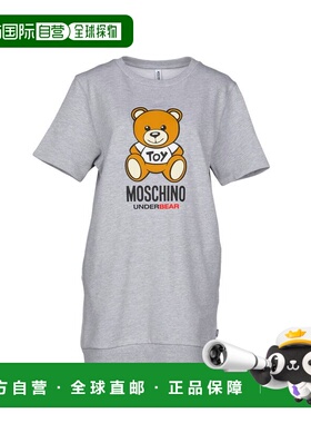 香港直邮Moschino 莫斯奇诺 女士 睡衣 grey灰色 舒适时尚