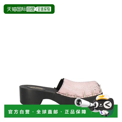 1h可退 香港直邮Acne Studios 艾克妮 女士 Mules 木屐 pink粉色