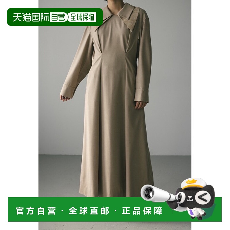 1h可退 日本直邮STYLEMIXER 女士双排领宽袖连衣裙 500ISS334301
